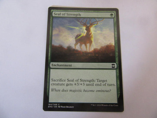 Seal of Strength 184 Eternal Masters NM