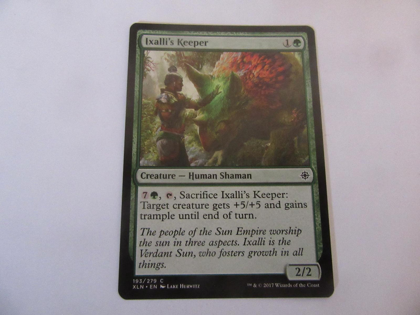 Ixalli's Keeper 193 Ixalan NM