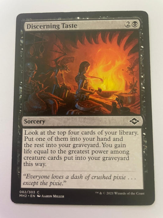 Discerning Taste 82 Common Modern Horizons 2 Magic: The Gathering Near Mint