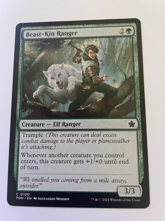 Beast-Kin Ranger 100 Common Foundations Magic: The Gathering Near Mint