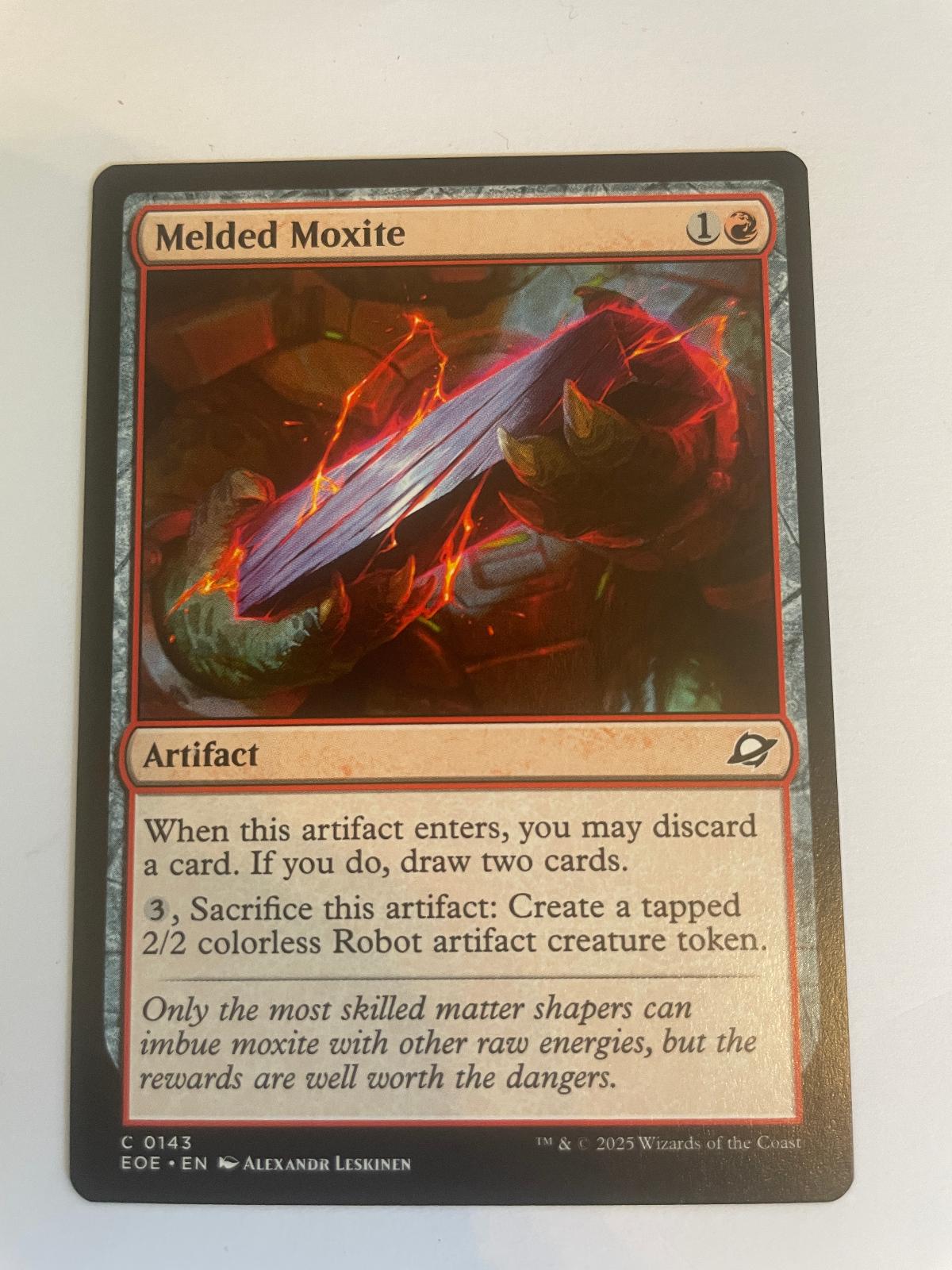 Melded Moxite 143 Edge of Eternities NM