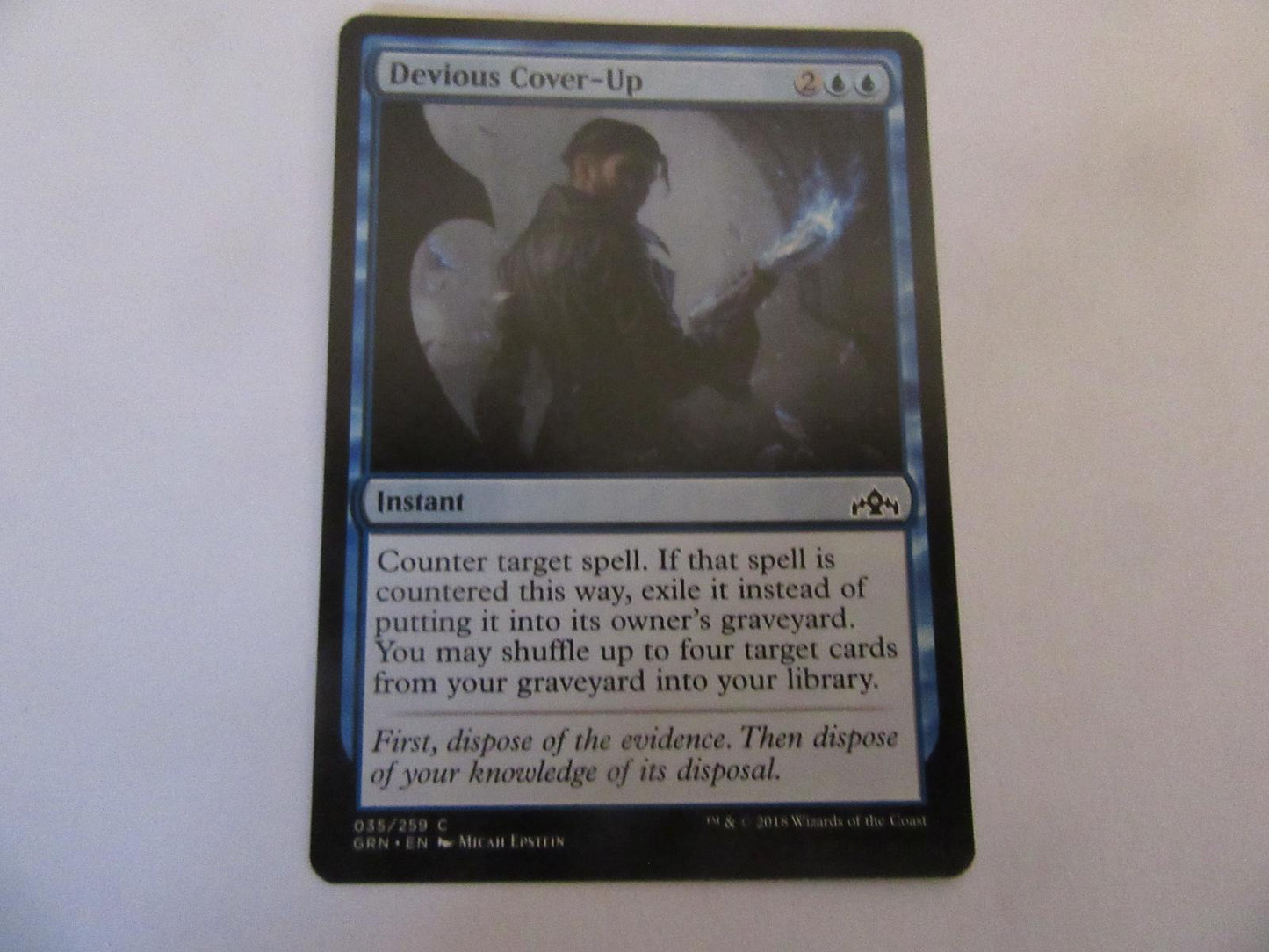 Devious Cover-Up 35 Guilds of Ravnica NM