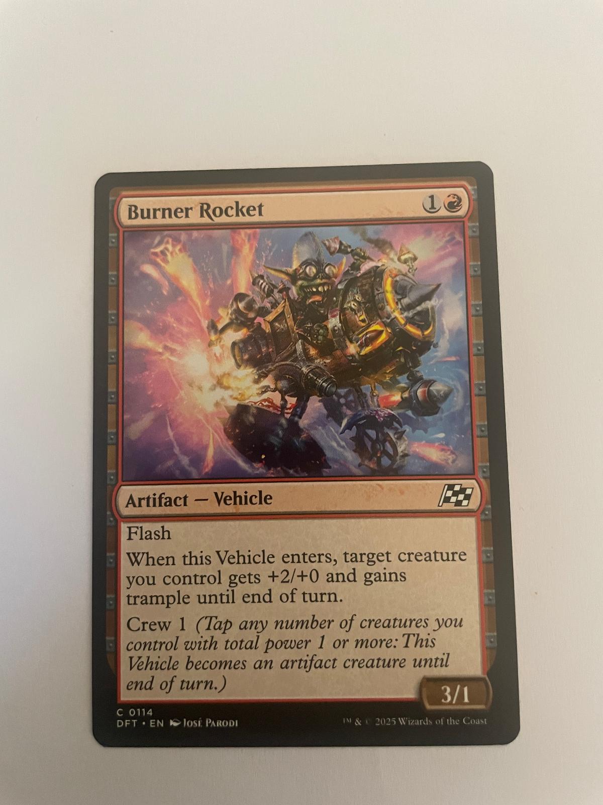 Burner Rocket 114 Aetherdrift DFT NM