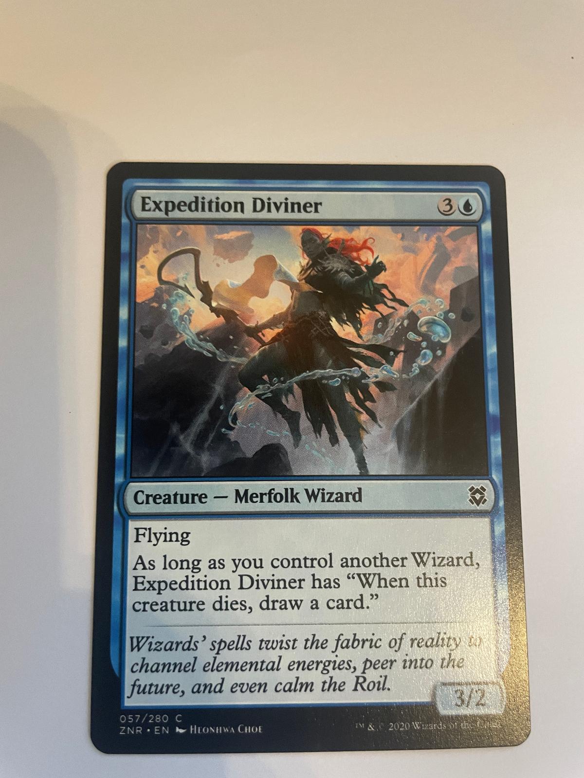 Expedition Diviner 57 Zendikar Rising NM