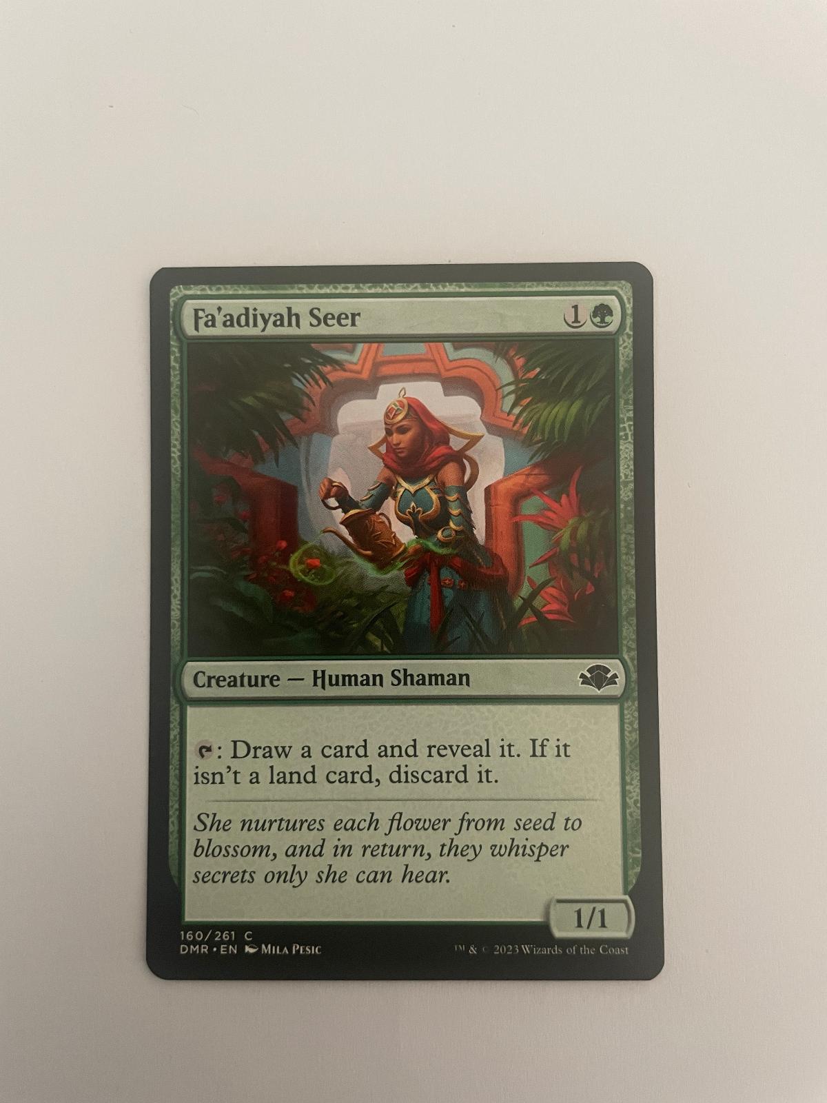 Fa'adiyah Seer 160 Dominaria Remastered DMR NM