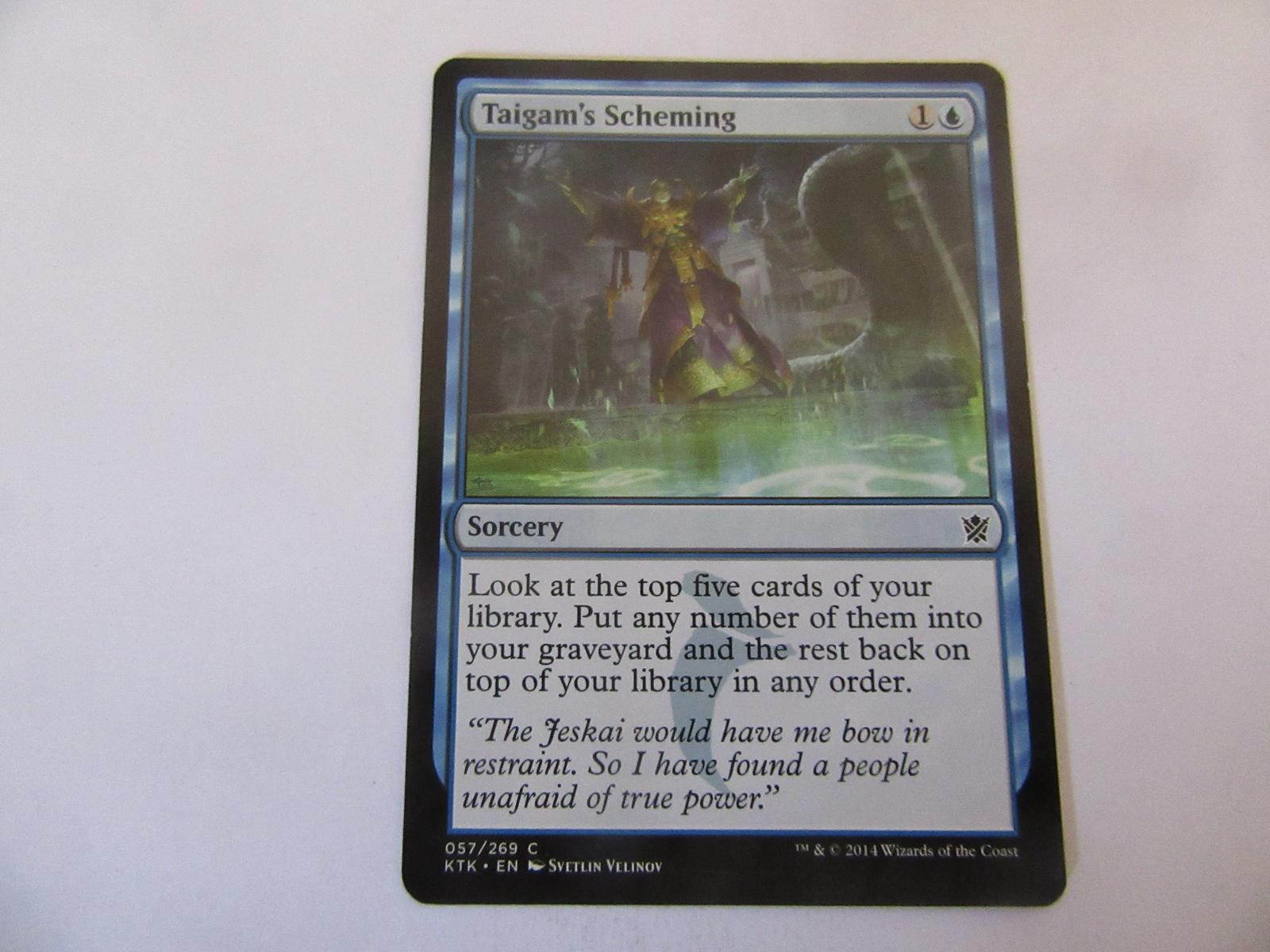 Taigam's Scheming 57 Khans of Tarkir NM