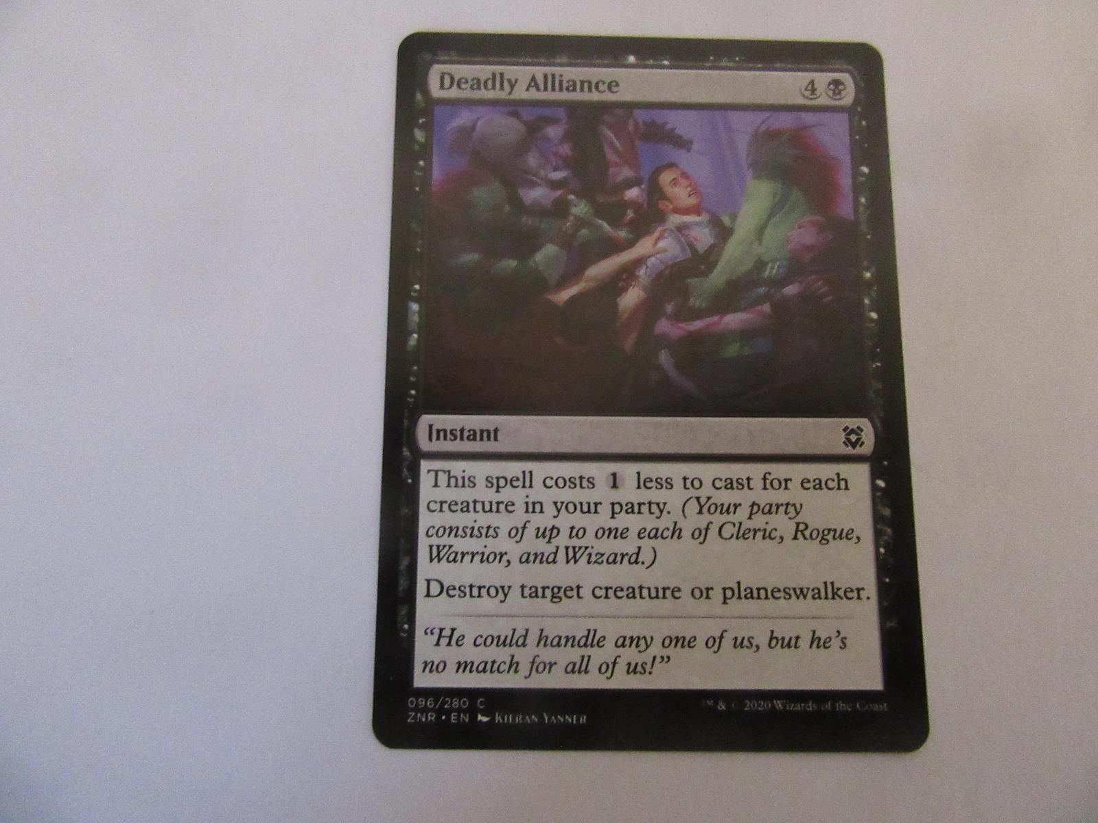 Deadly Alliance 96 Zendikar Rising NM