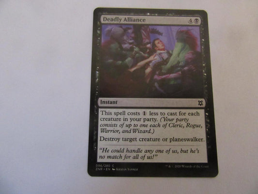 Deadly Alliance 96 Zendikar Rising NM