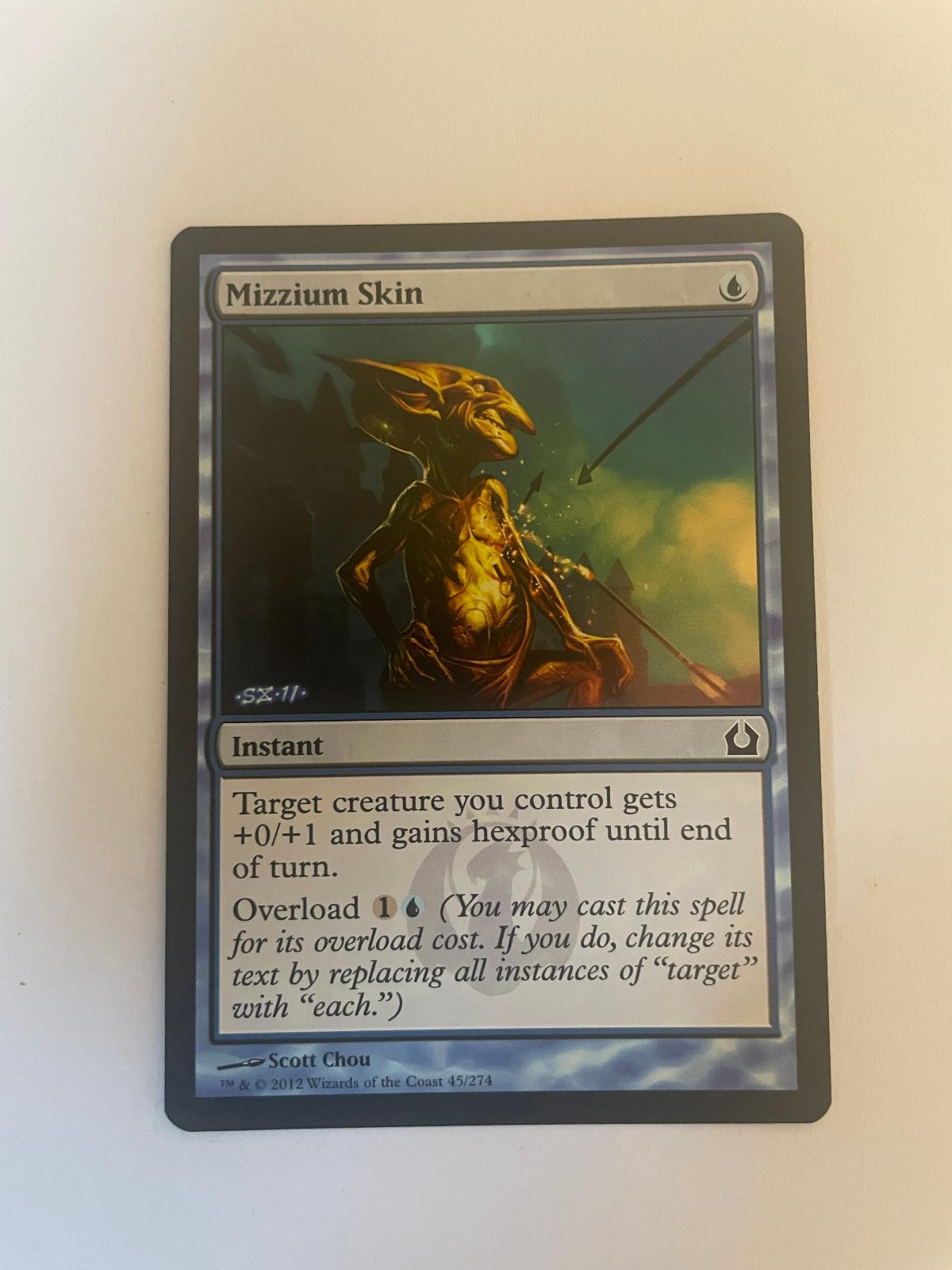 Mizzium Skin 45 Return to Ravnica RTR NM
