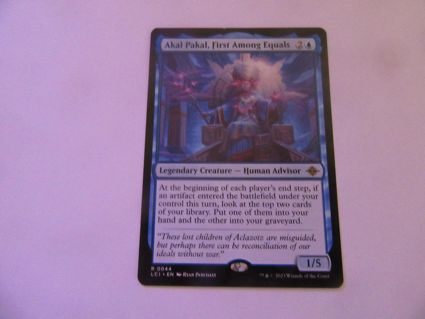 Akal Pakal, First Among Equals 44 The Lost Caverns of Ixalan NM