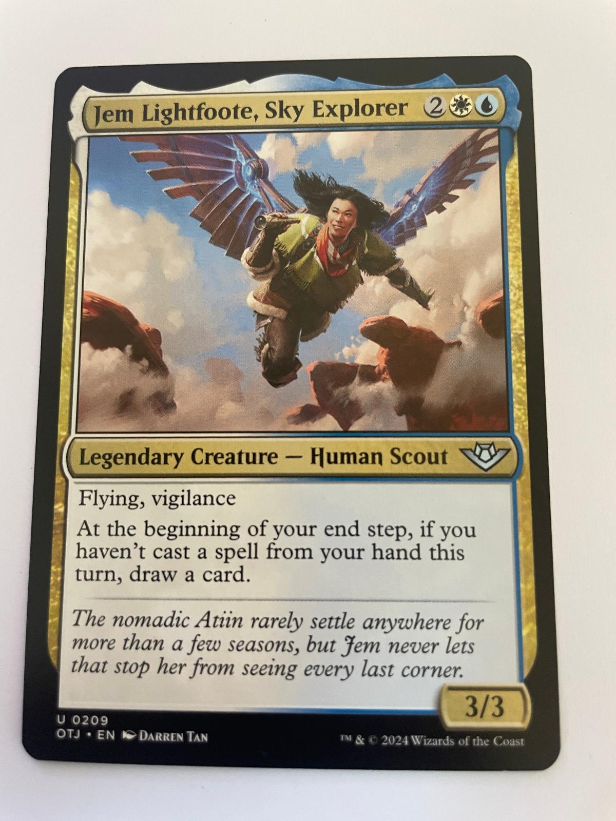 Jem Lightfoote,Sky Explorer 209 Outlaws of Thunder Junction NM