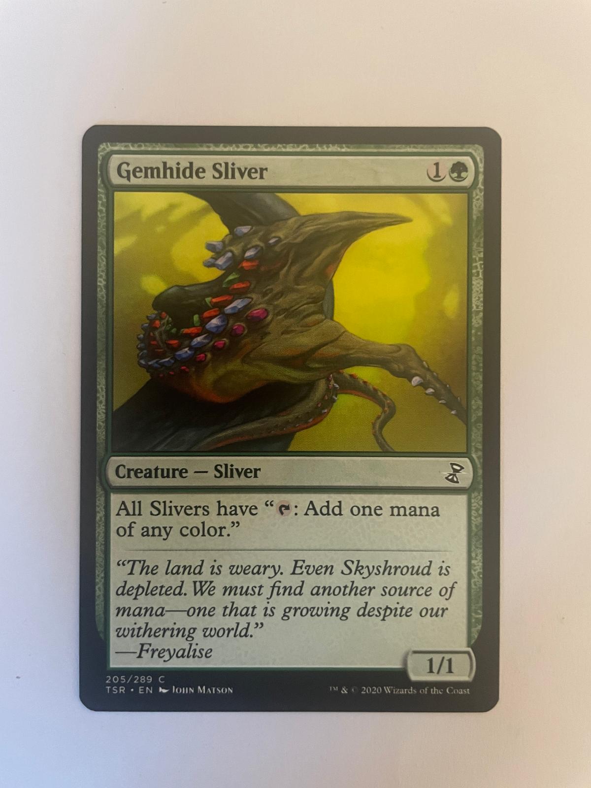 Gemhide Sliver 205 Time Spiral: Remastered TSR NM