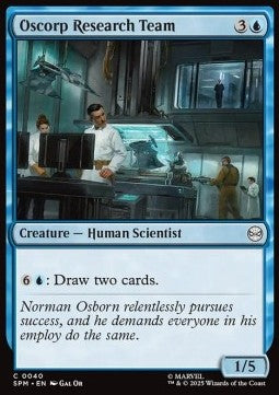 Oscorp Research Team