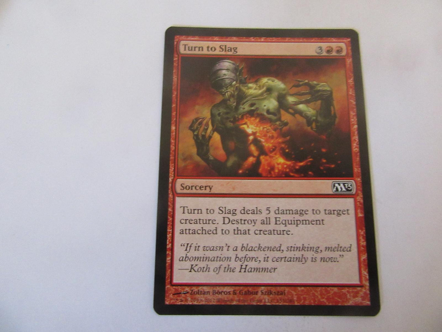 Turn to Slag 153 Magic 2013 (M13) NM