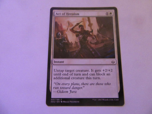 Act of Heroism 1 Hour of Devastation NM