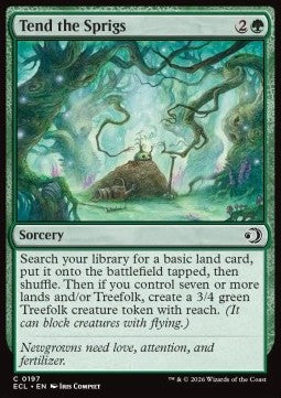 Tend the Sprigs