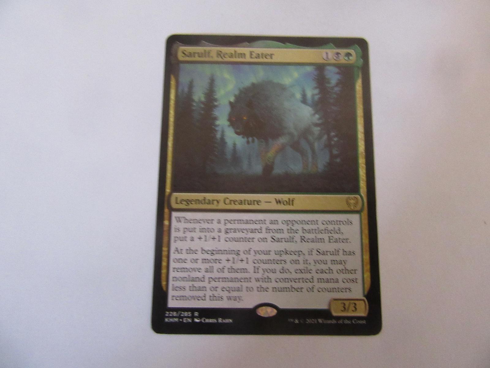 Sarulf, Realm Eater 228 Kaldheim NM