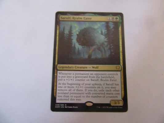 Sarulf, Realm Eater 228 Kaldheim NM