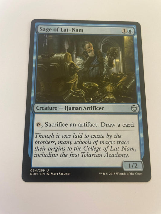 Sage of Lat-Nam 64 Uncommon The List Reprints Magic: The Gathering Near Mint