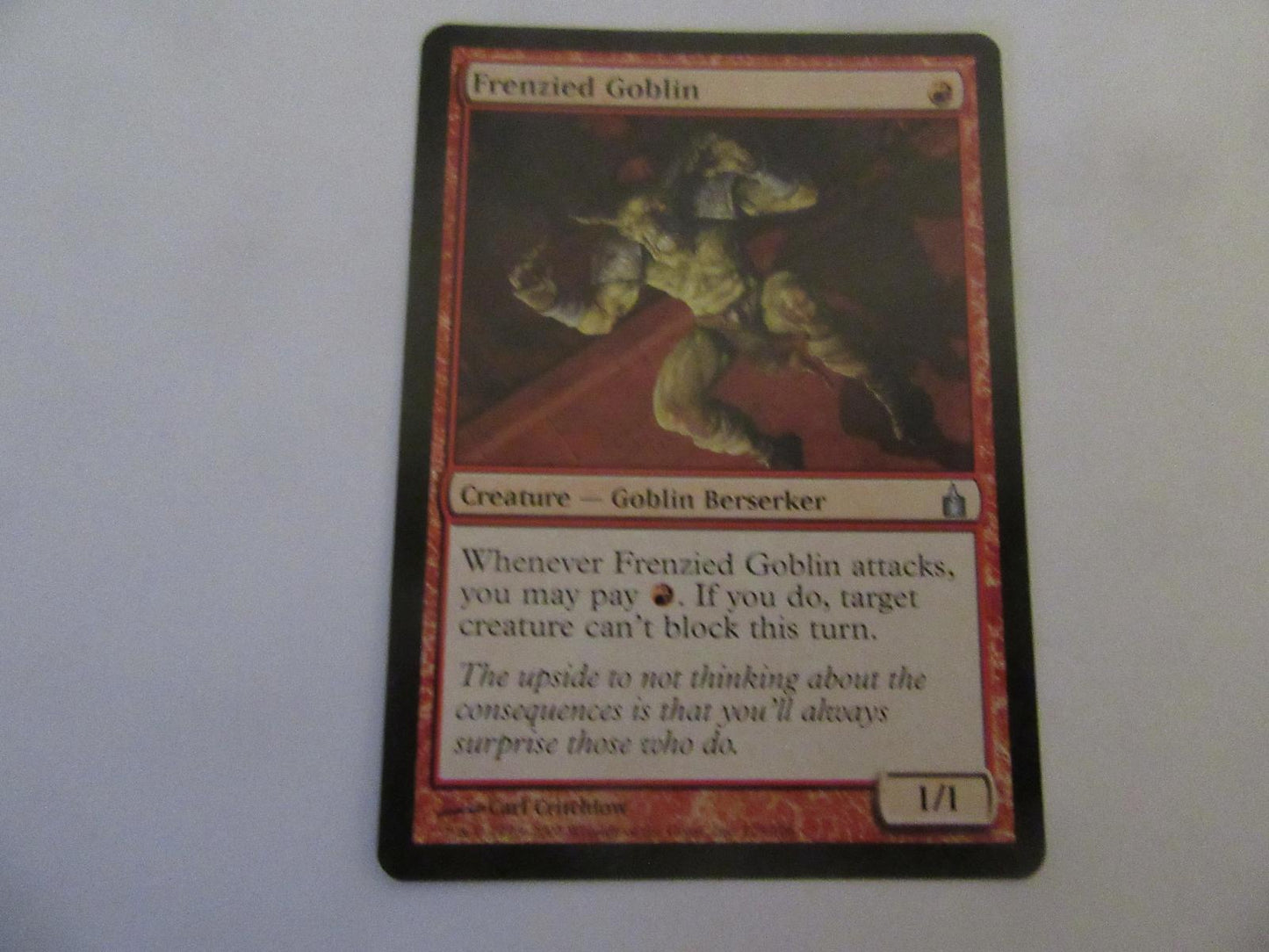 Frenzied Goblin 1 FNM Promos NM