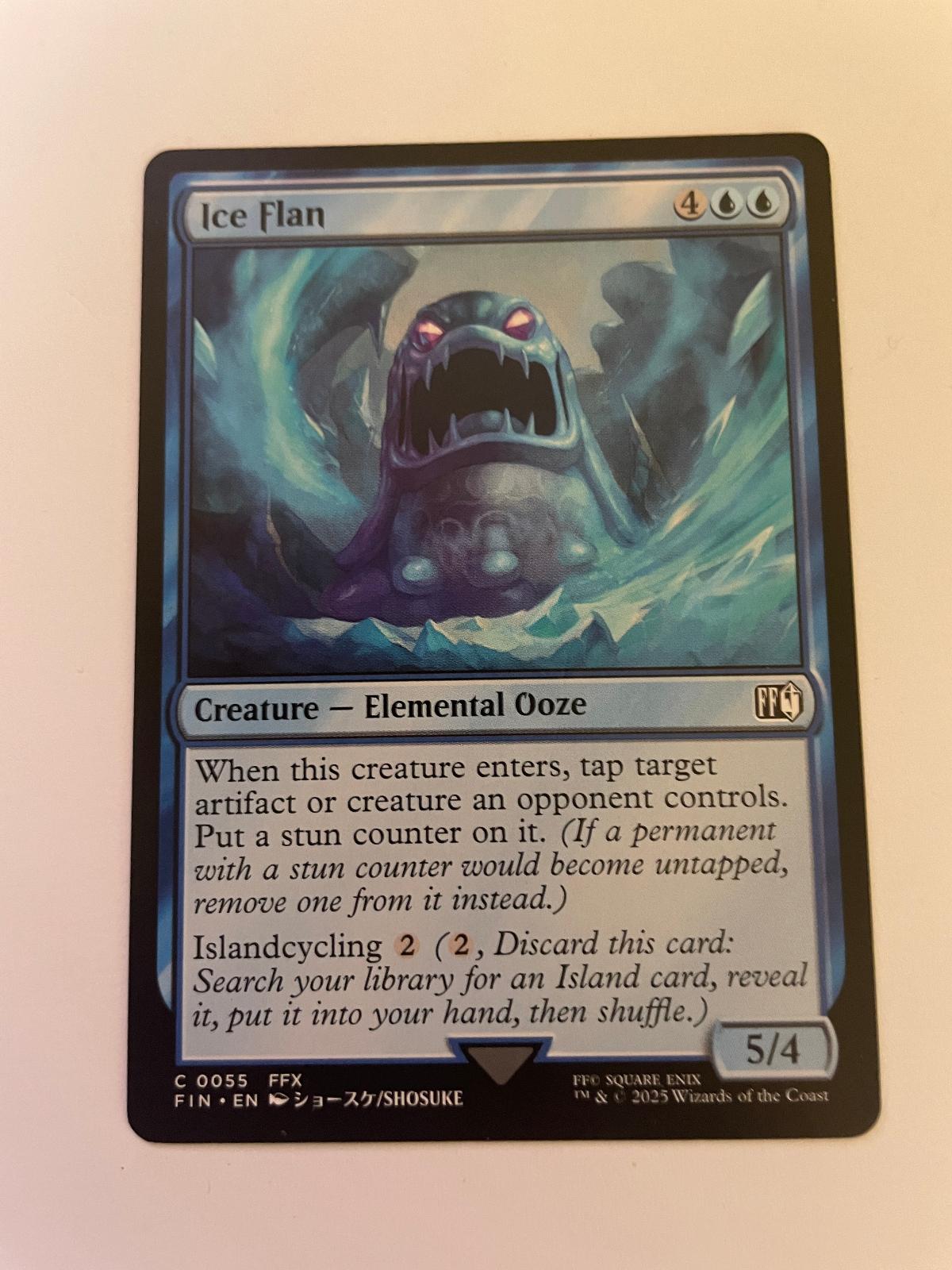 Ice Flan 55 Common FINAL FANTASY Magic: The Gathering Near Mint