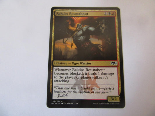 Rakdos Roustabout 198 Ravnica Allegiance NM