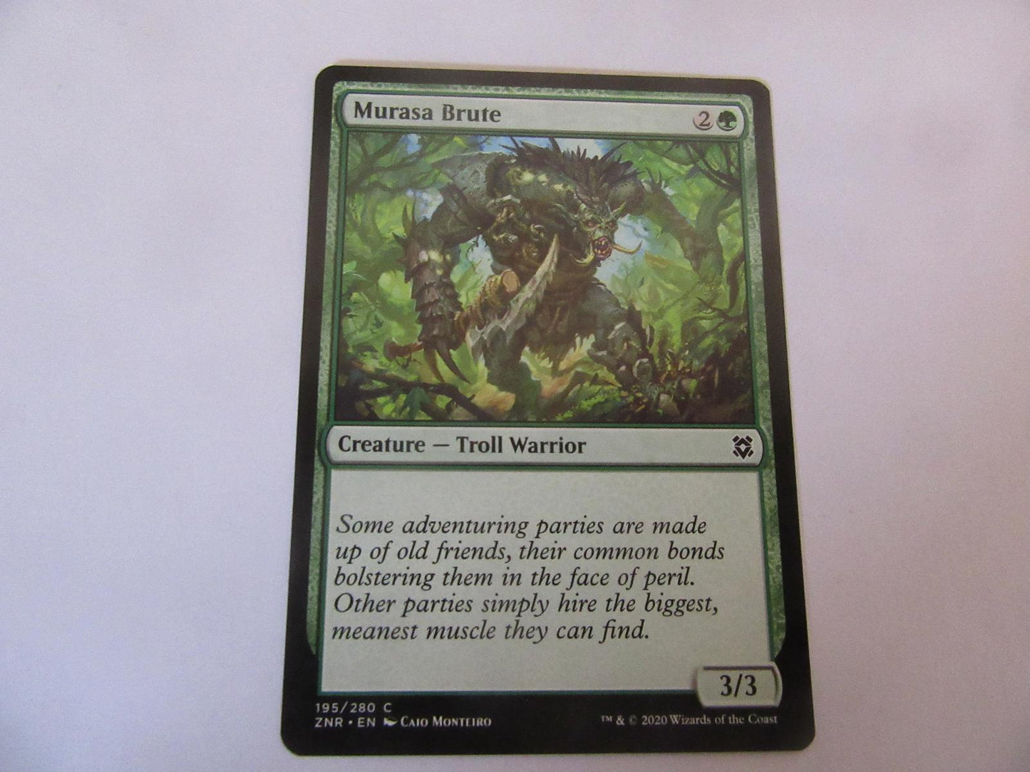 Murasa Brute 195 Zendikar Rising NM