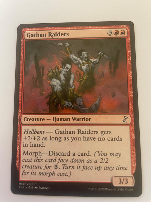 Gathan Raiders 165 Common Time Spiral: Remastered Magic: The Gathering Near Mint