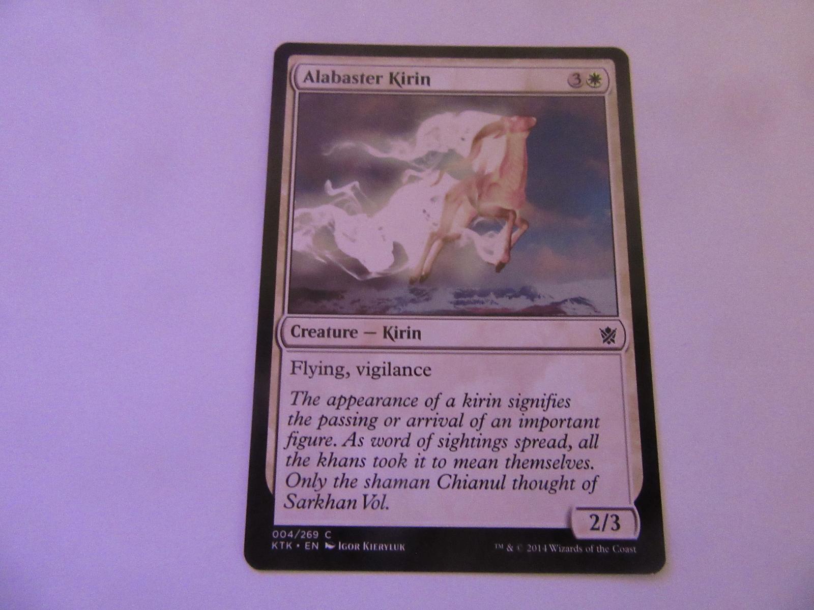 Alabaster Kirin 4 Khans of Tarkir NM