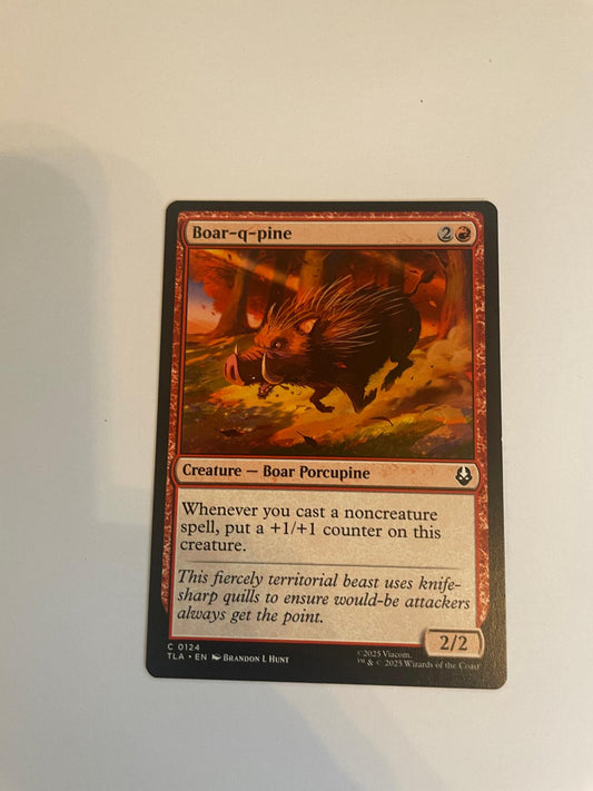 Boar-q-pine 124 Avatar: The Last Airbender NM