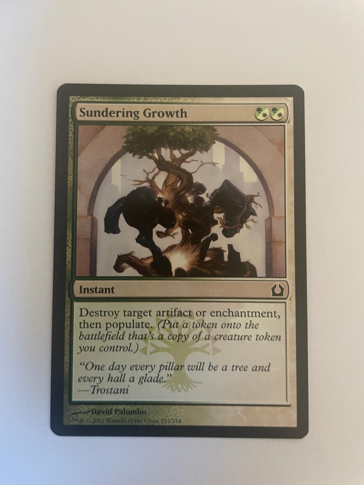 Sundering Growth 223 Return to Ravnica RTR NM