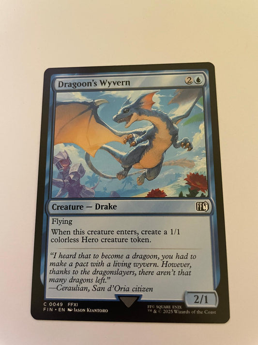 Dragoon's Wyvern 49 Common FINAL FANTASY Magic: The Gathering Near Mint
