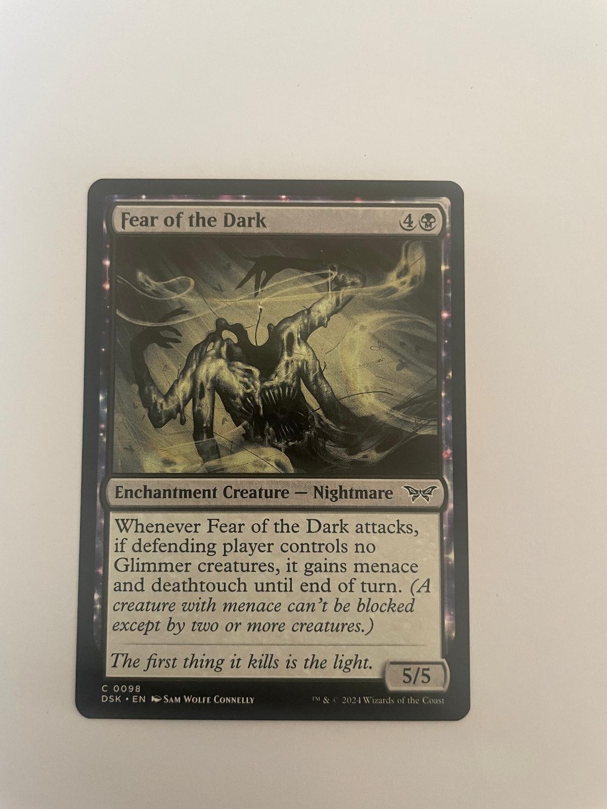 Fear of the Dark 98 Duskmourn: House of Horror DSK NM