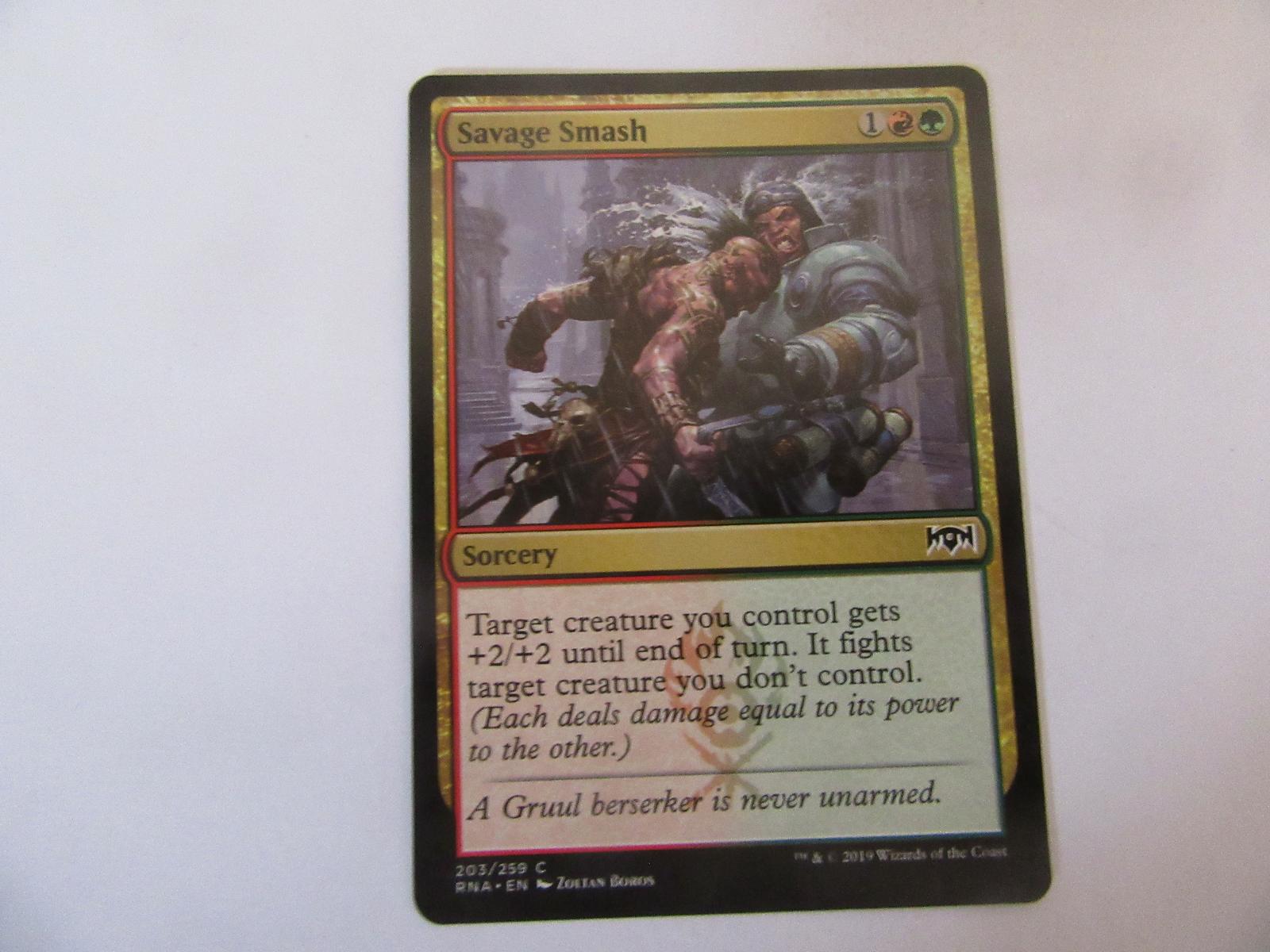Savage Smash 203 Ravnica Allegiance NM