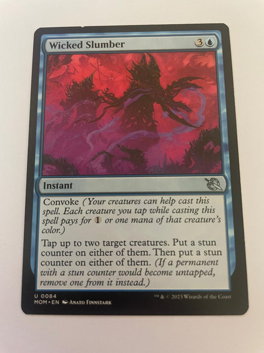 Wicked Slumber 0084 Uncommon The List Reprints Magic: The Gathering Near Mint