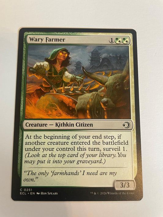 Wary Farmer 251 Lorwyn Eclipsed ECL NM