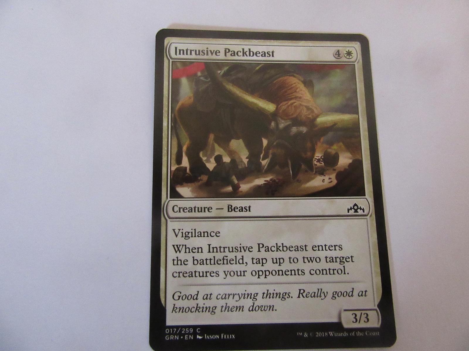 Intrusive Packbeast 17 Guilds of Ravnica NM