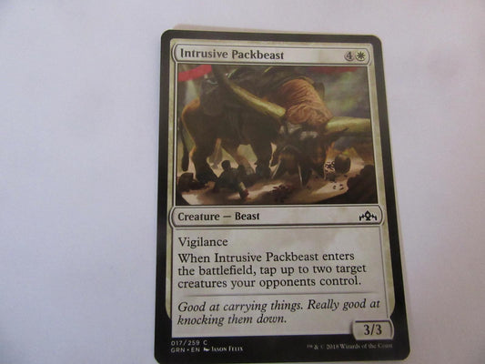 Intrusive Packbeast 17 Guilds of Ravnica NM