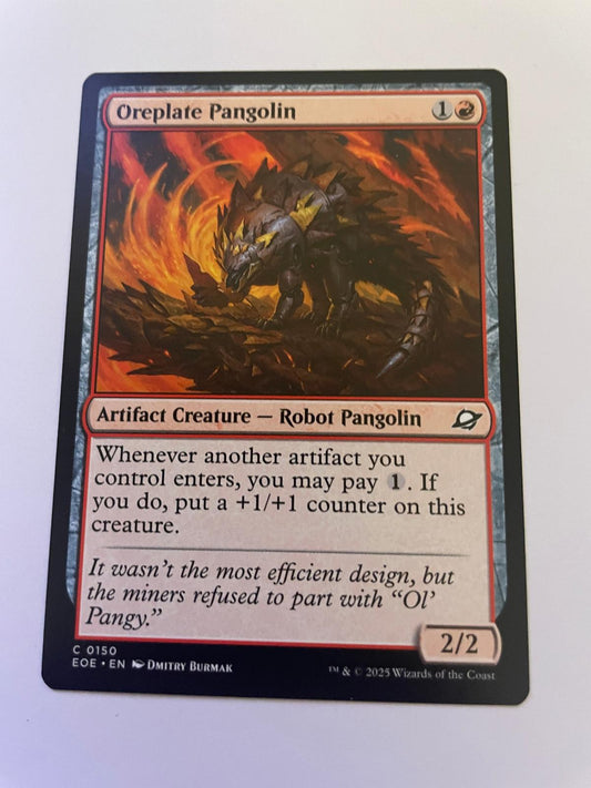 Oreplate Pangolin 150 Common Edge of Eternities Magic: The Gathering Near Mint