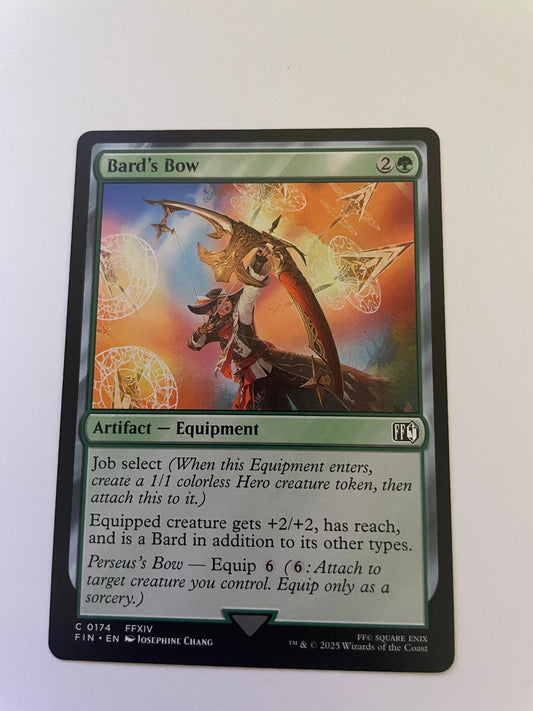Bard's Bow 174 Common FINAL FANTASY Magic: The Gathering Near Mint