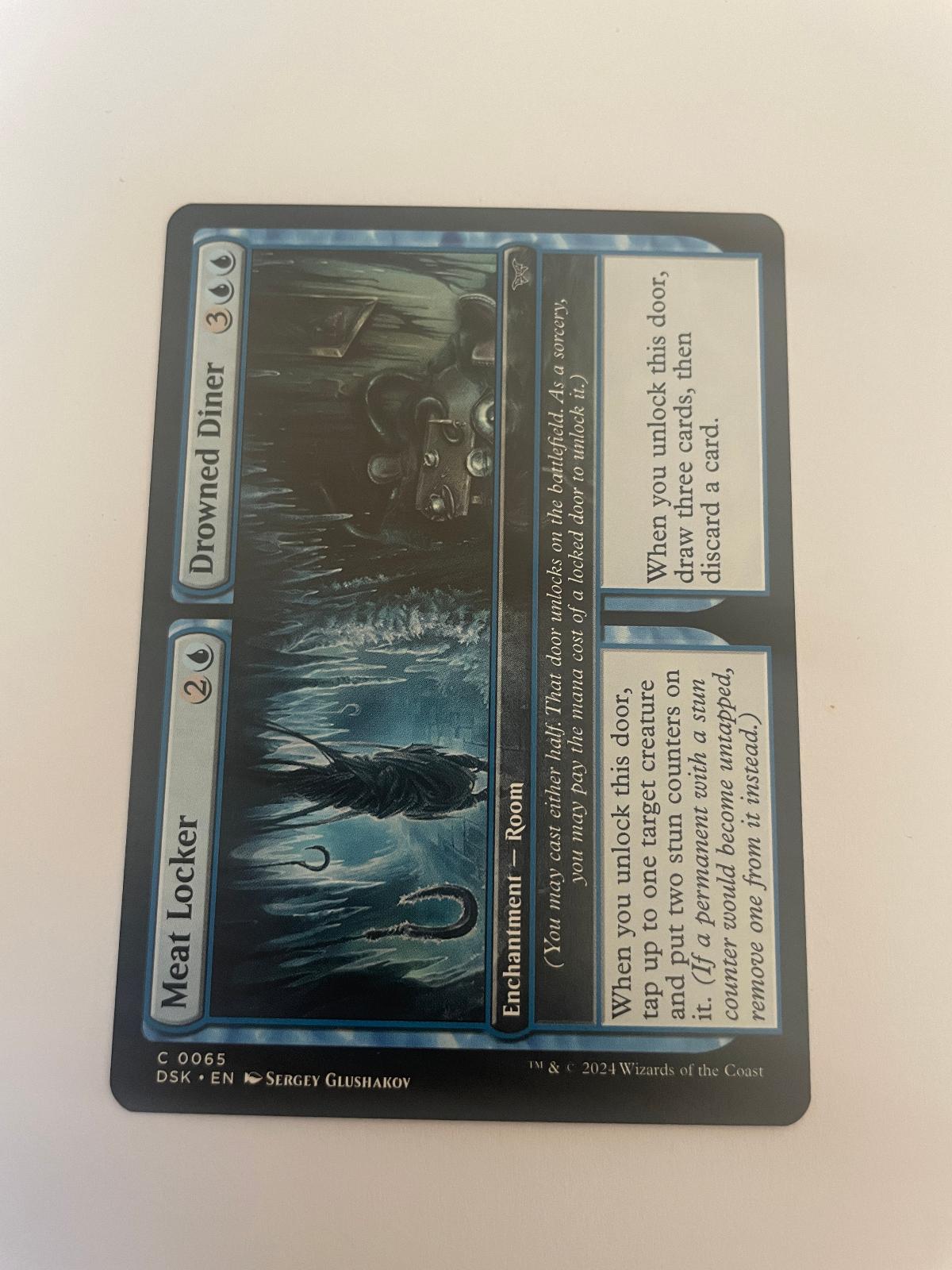 Meat Locker // Drowned Diner 65 Duskmourn: House of Horror DSK NM