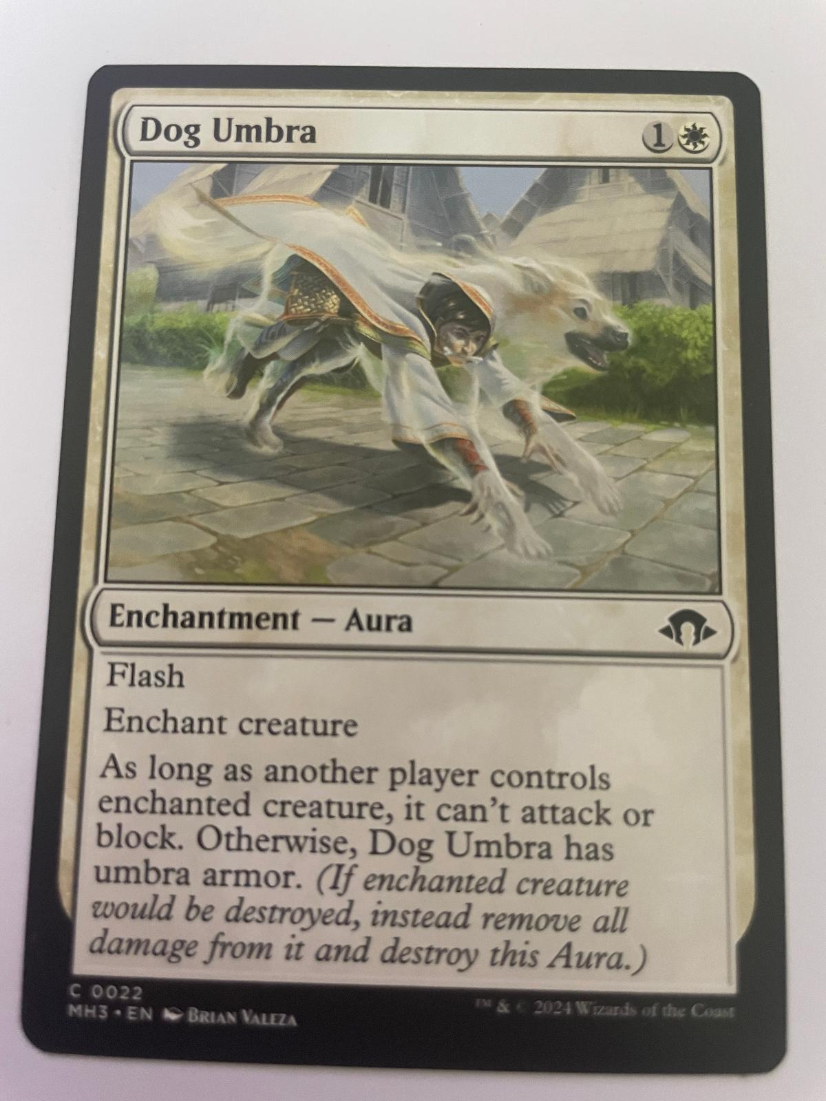 Dog Umbra 22 Common Modern Horizons 3 Magic: The Gathering Near Mint
