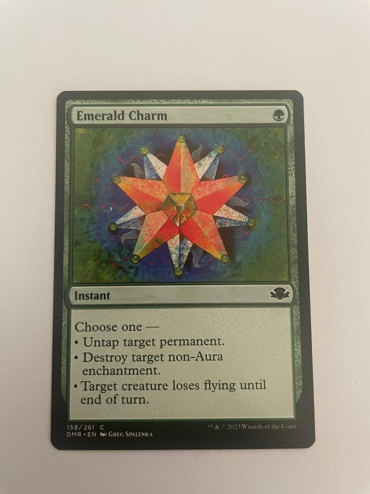 Emerald Charm 158 Dominaria Remastered DMR NM