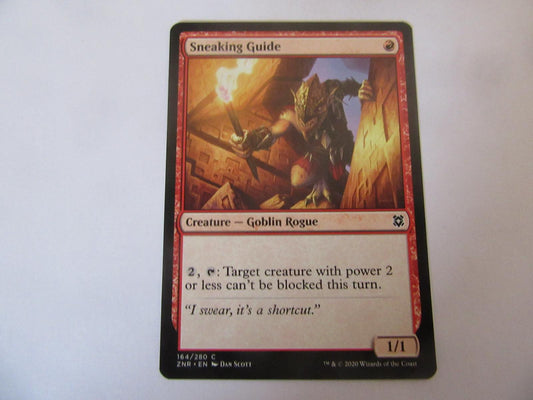 Sneaking Guide 164 Zendikar Rising NM
