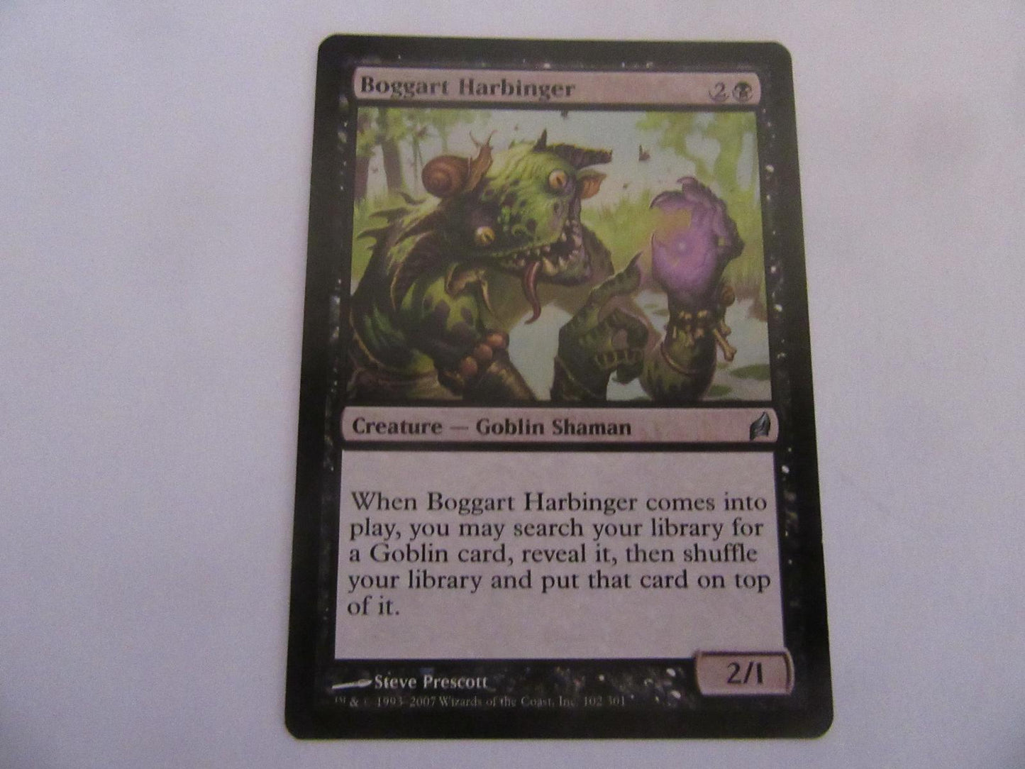 Boggart Harbinger 102 Lorwyn NM