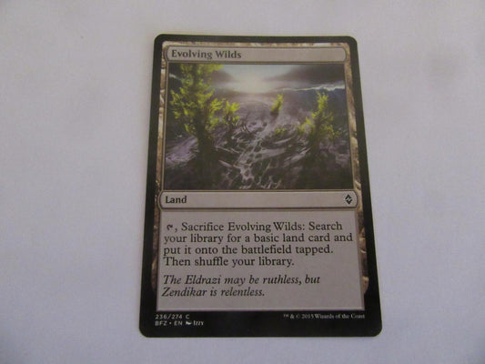 Evolving Wilds 236 Battle for Zendikar NM