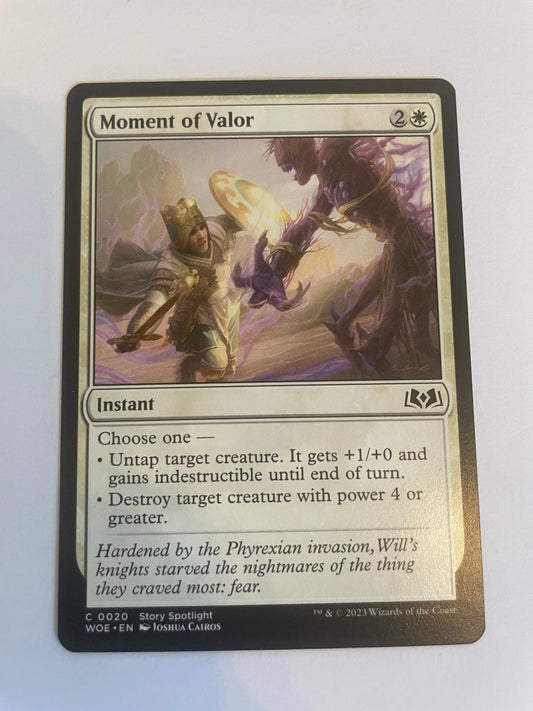 Moment of Valor 20 Wilds of Eldraine NM