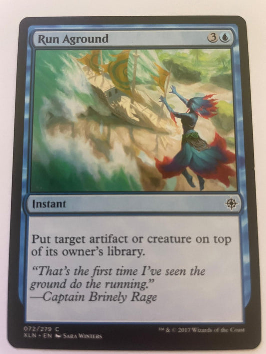 Run Aground 72 Common Ixalan Magic: The Gathering Near Mint
