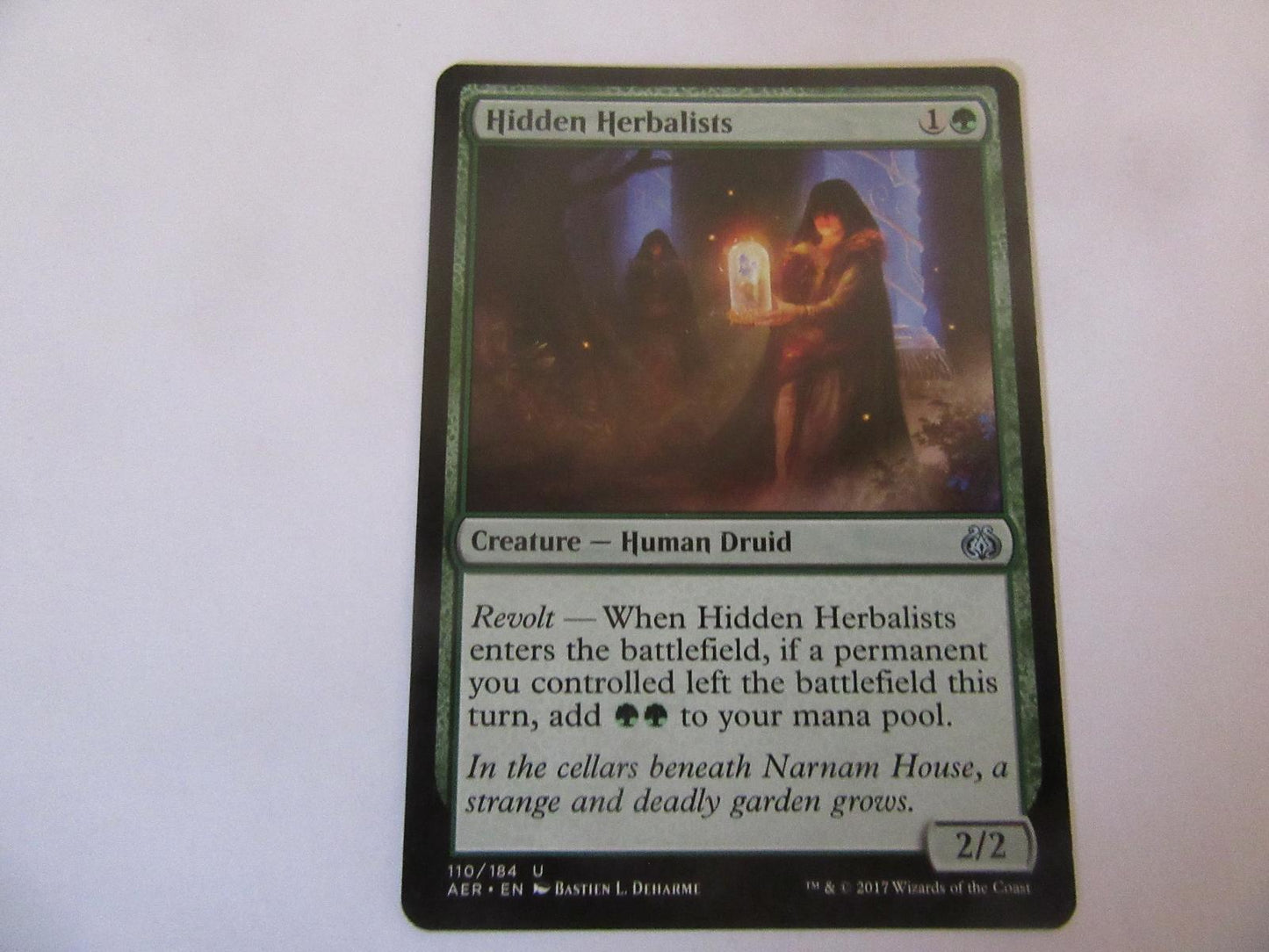 Hidden Herbalists 110 Aether Revolt NM