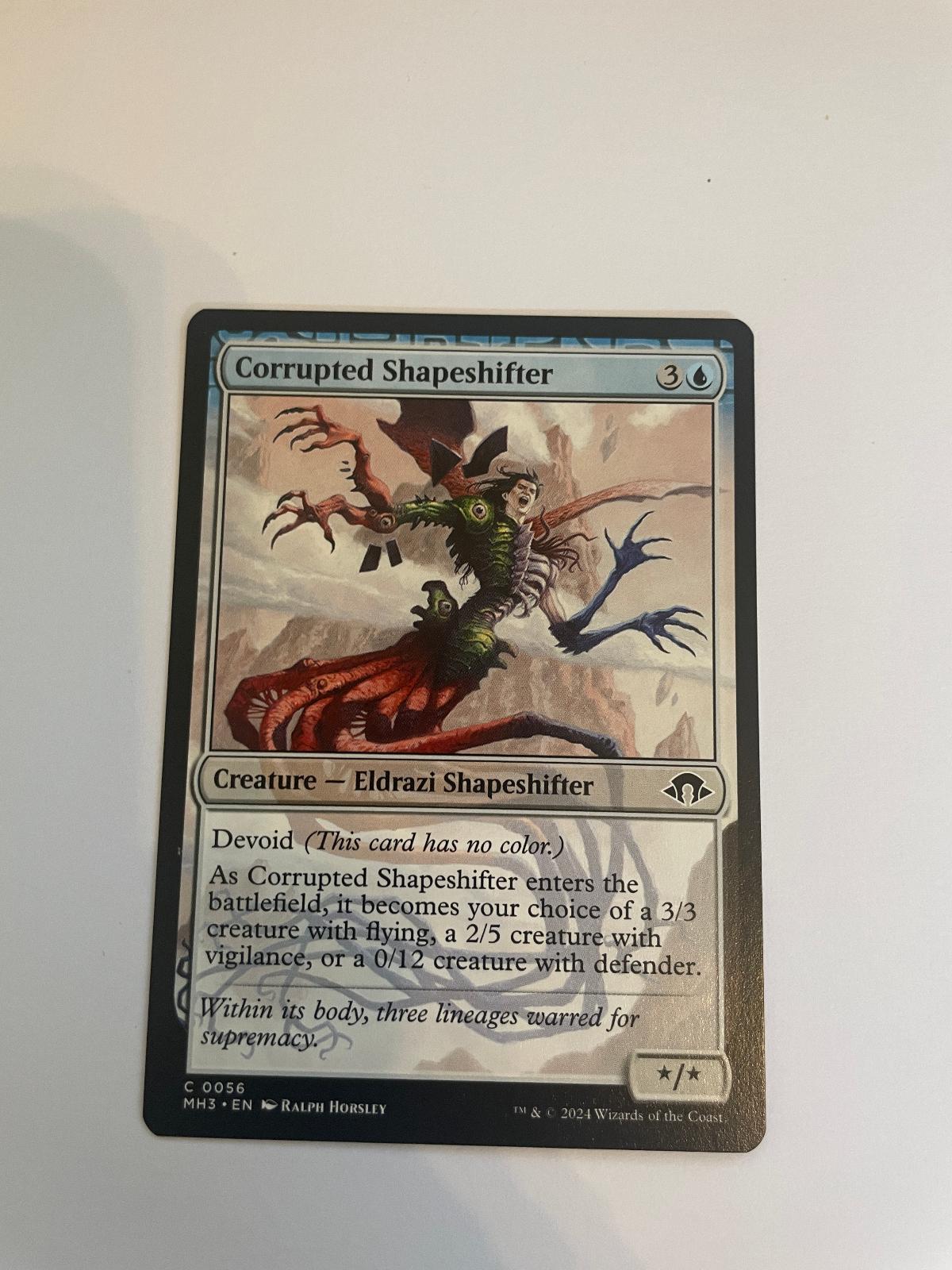 Corrupted Shapeshifter 56 Modern Horizons 3 NM